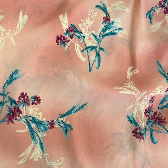 Lane Bryant Floral Pink Sleeveless Top l SIZE 28 - Picture 8 of 8